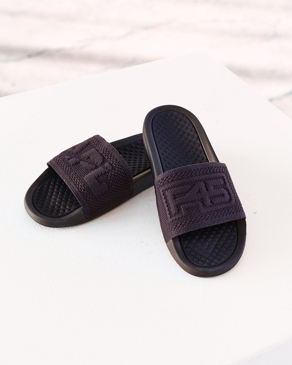 Mens Big Logo Slide - Navy