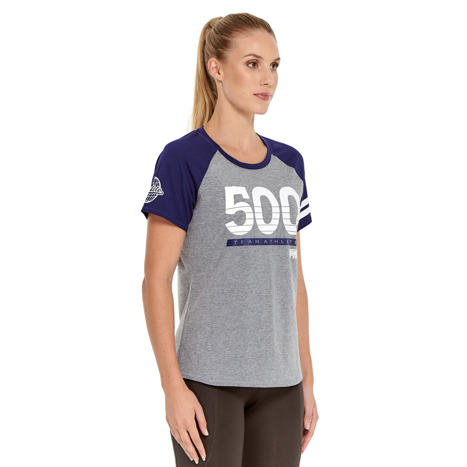 Womens Team 500 Soft Q-Dry Tee