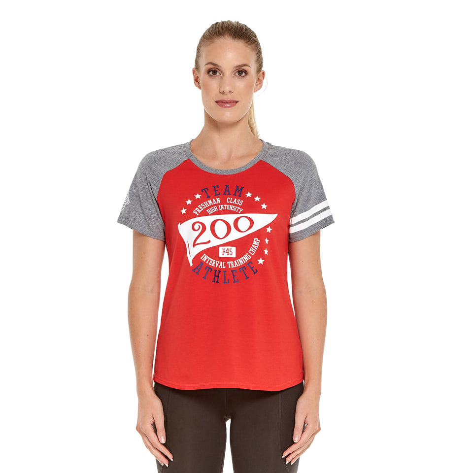 Womens Team 200 Soft Q-Dry Tee