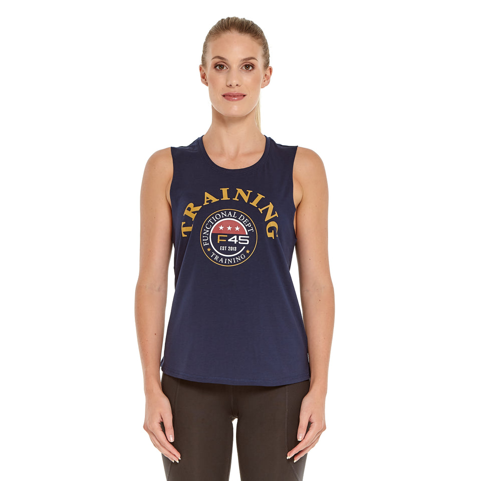 Womens Signet Soft Q-Dry Tank