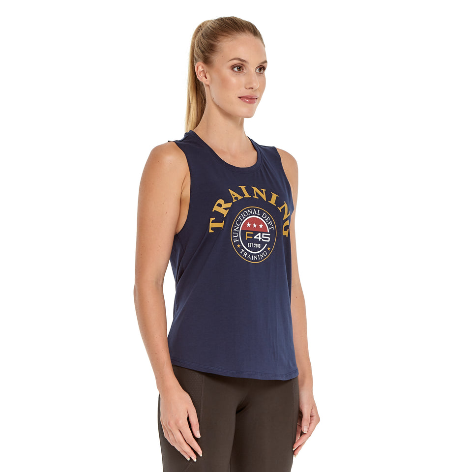 Womens Signet Soft Q-Dry Tank