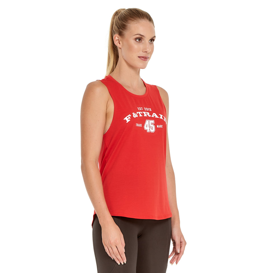 Womens F&Train Soft Q-Dry Tank