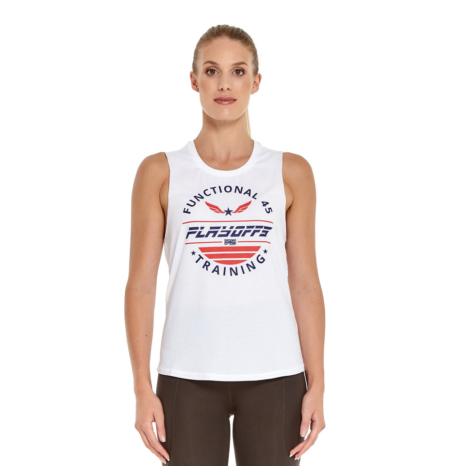 Womens Playoffs Soft Q-Dry Tank