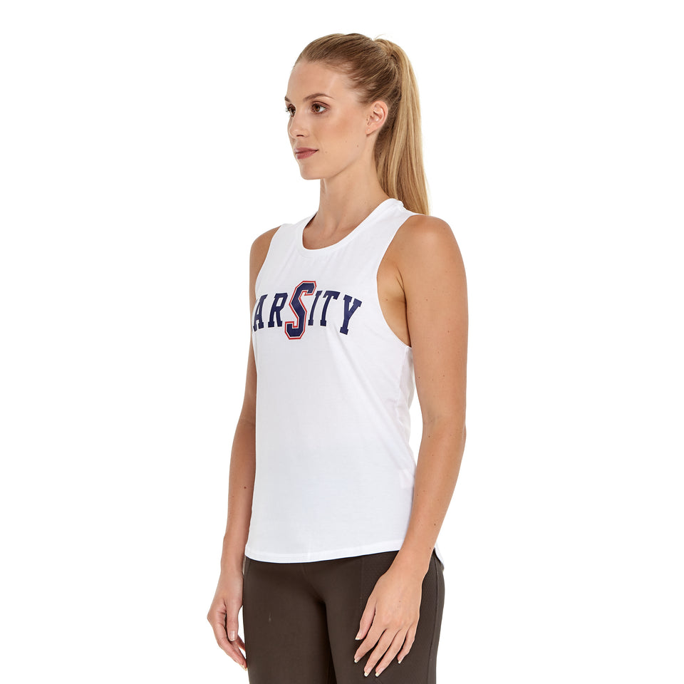 Womens Varsity Soft Q-Dry Tank