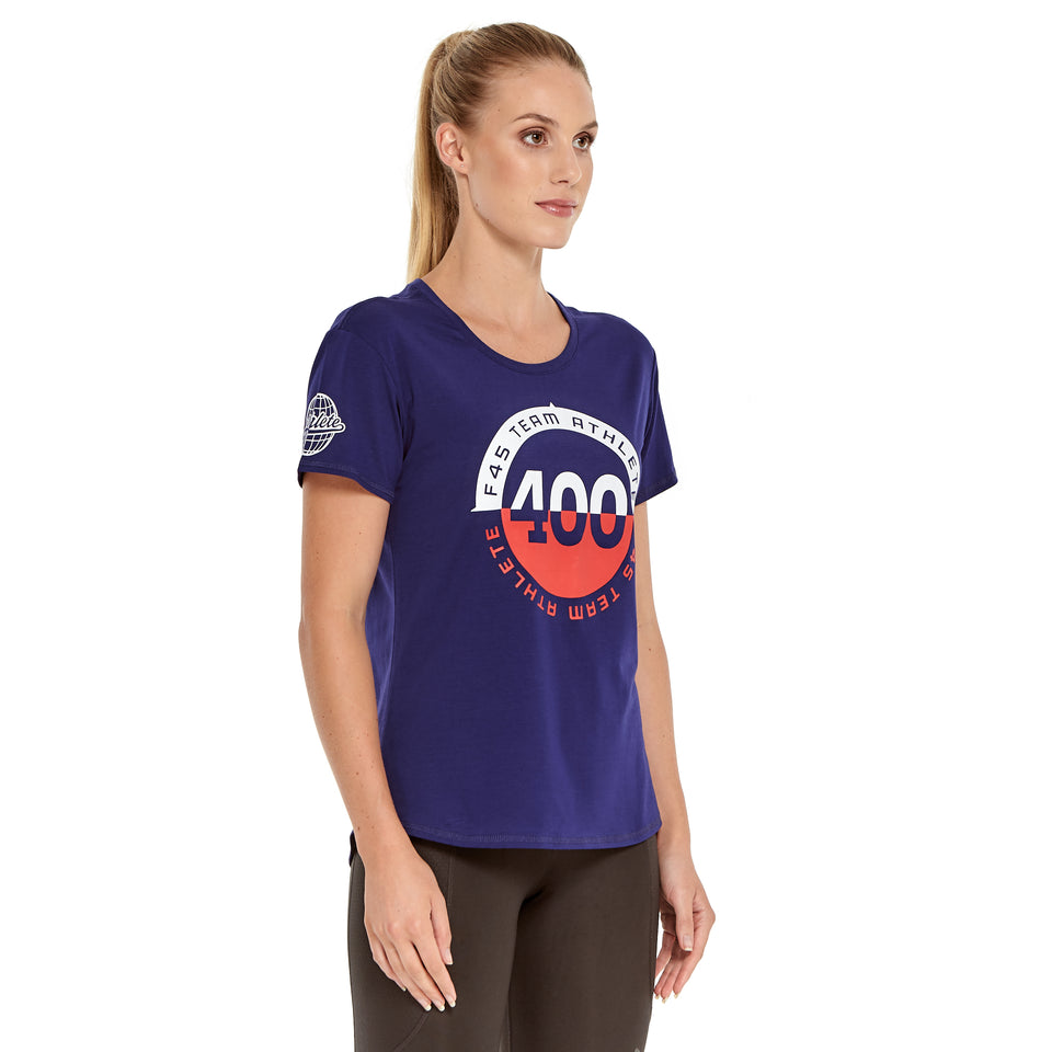 Womens Team 400 Soft Q-Dry Tee