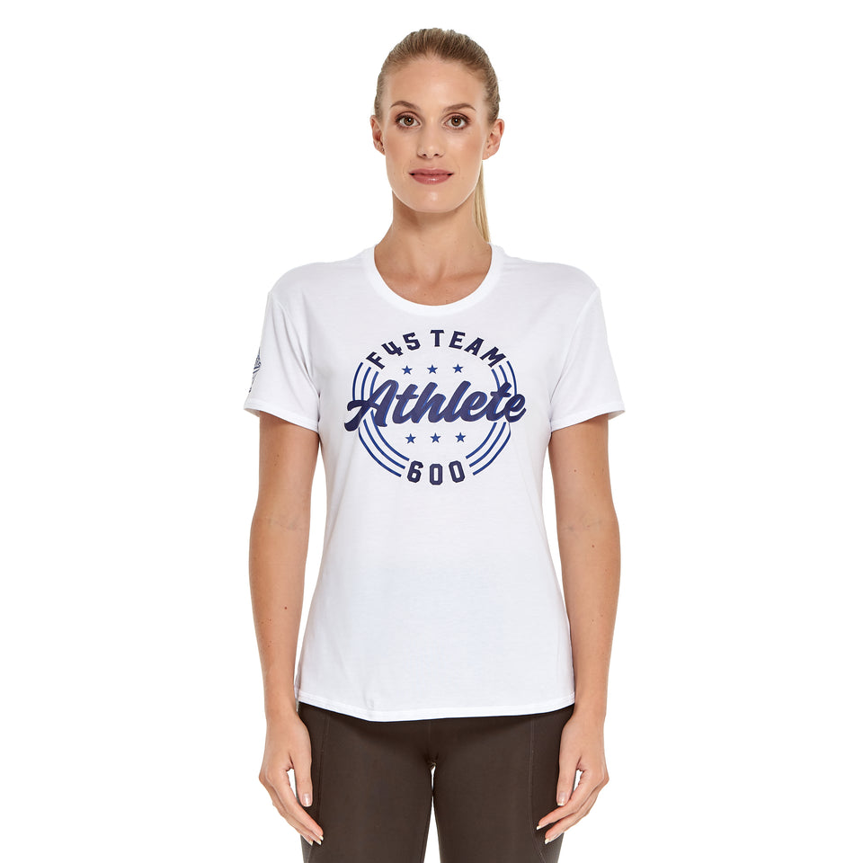 Womens Team 600 Soft Q-Dry Tee