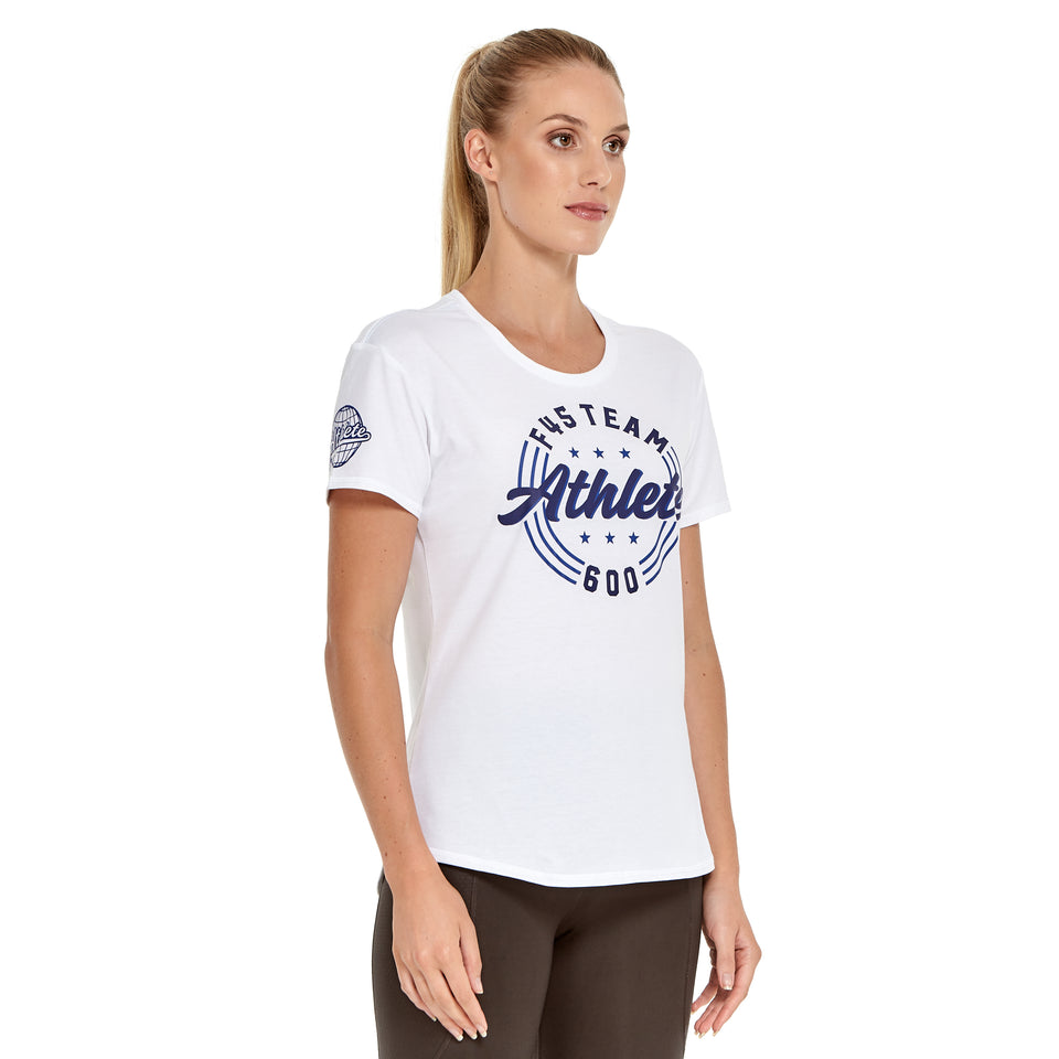 Womens Team 600 Soft Q-Dry Tee