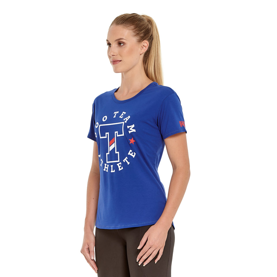 Womens Team 800 Soft Q-Dry Tee