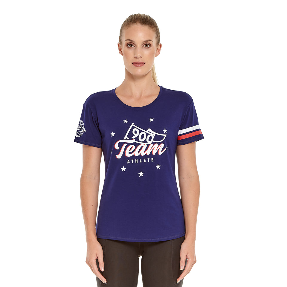 Womens Team 900 Soft Q-Dry Tee