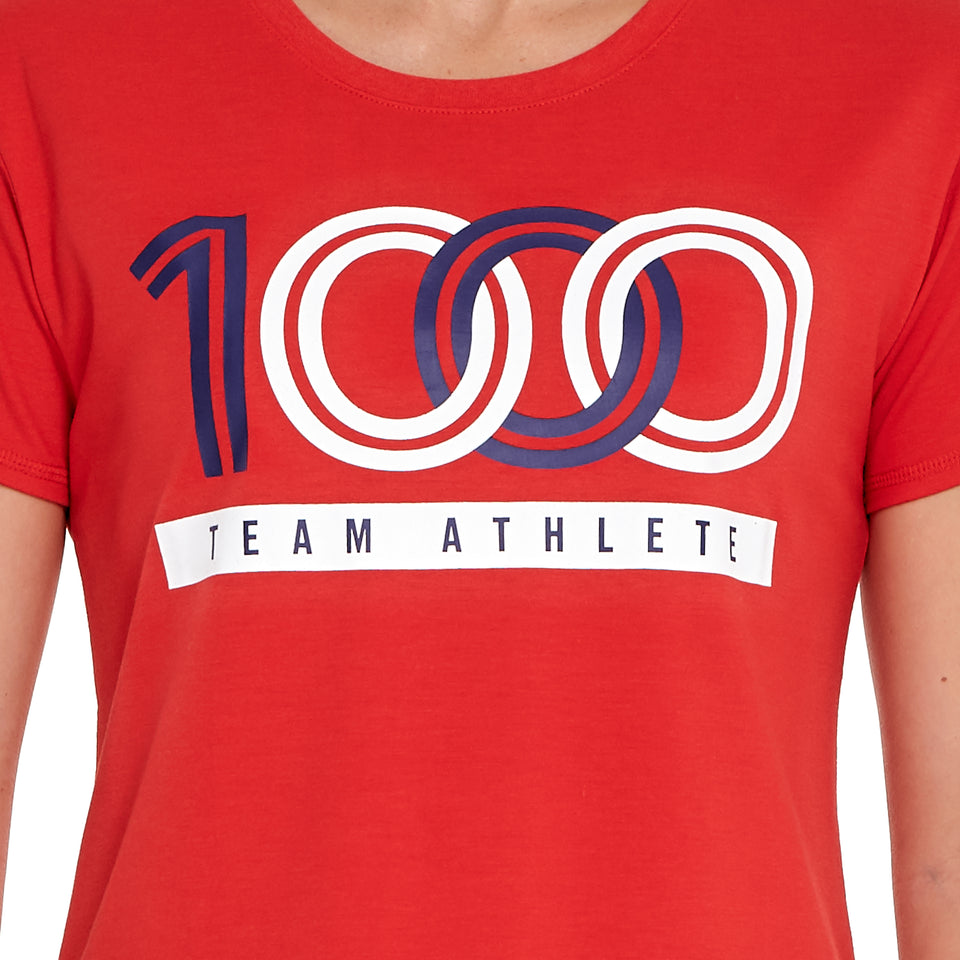 Womens Team 1000 Soft Q-Dry Tee