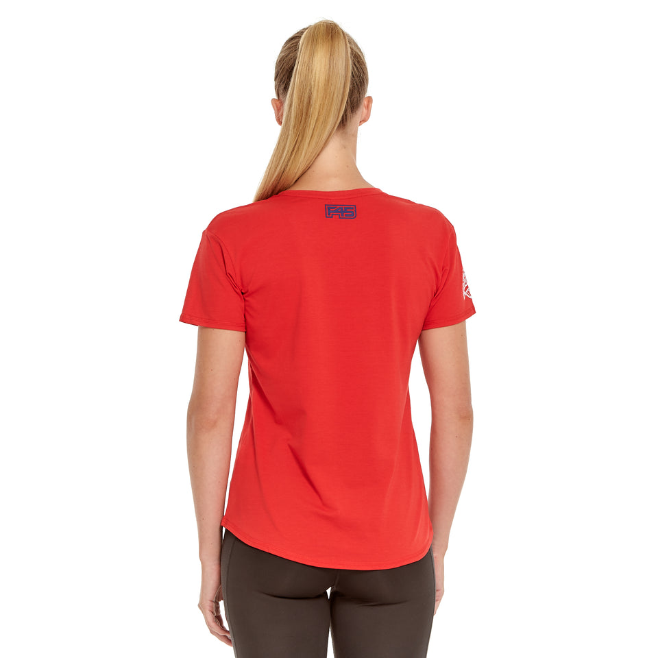 Womens Team 1000 Soft Q-Dry Tee