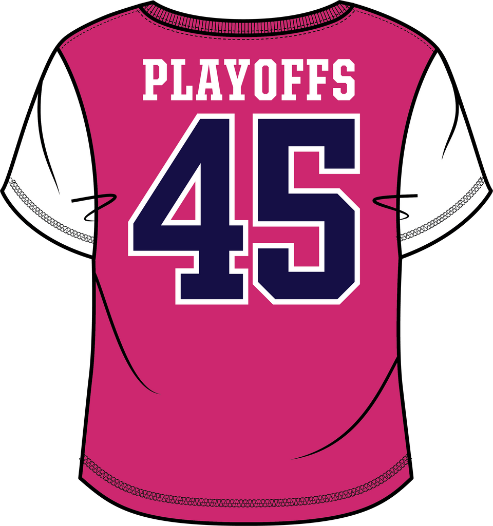 Womens Playoffs Umpire Crop Tee