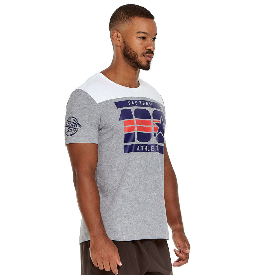 Mens Team 100 Soft Q-Dry Tee