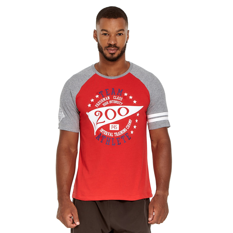 Mens Team 200 Soft Q-Dry Tee