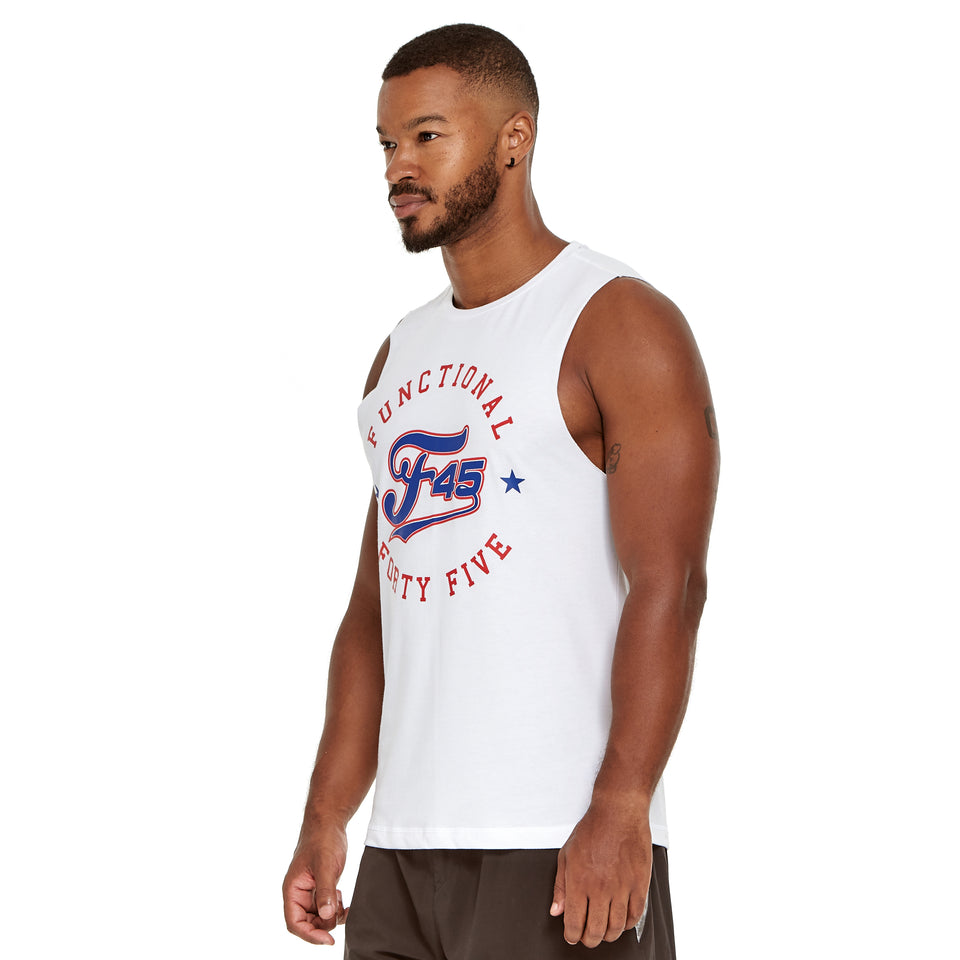 Mens All Star Soft Q-Dry Tank