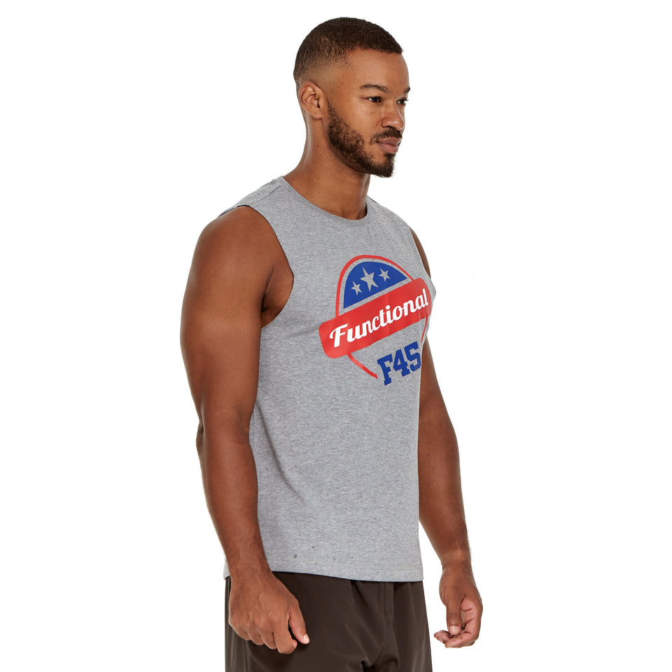 Mens Circle 45 Soft Q-Dry Tank