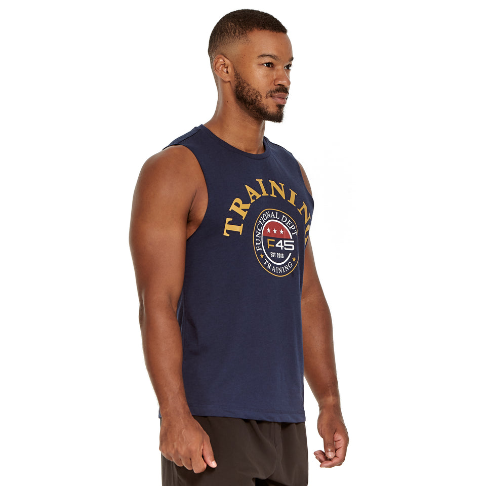 Mens Signet Soft Q-Dry Tank