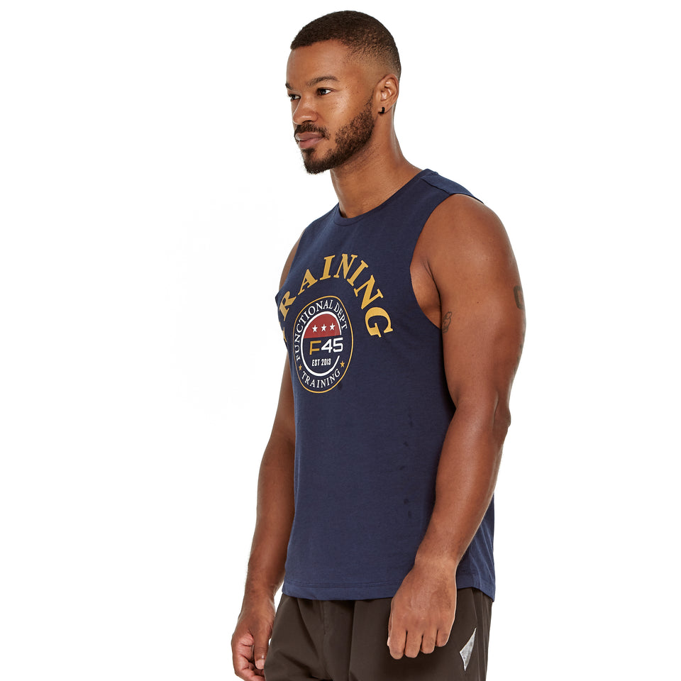 Mens Signet Soft Q-Dry Tank