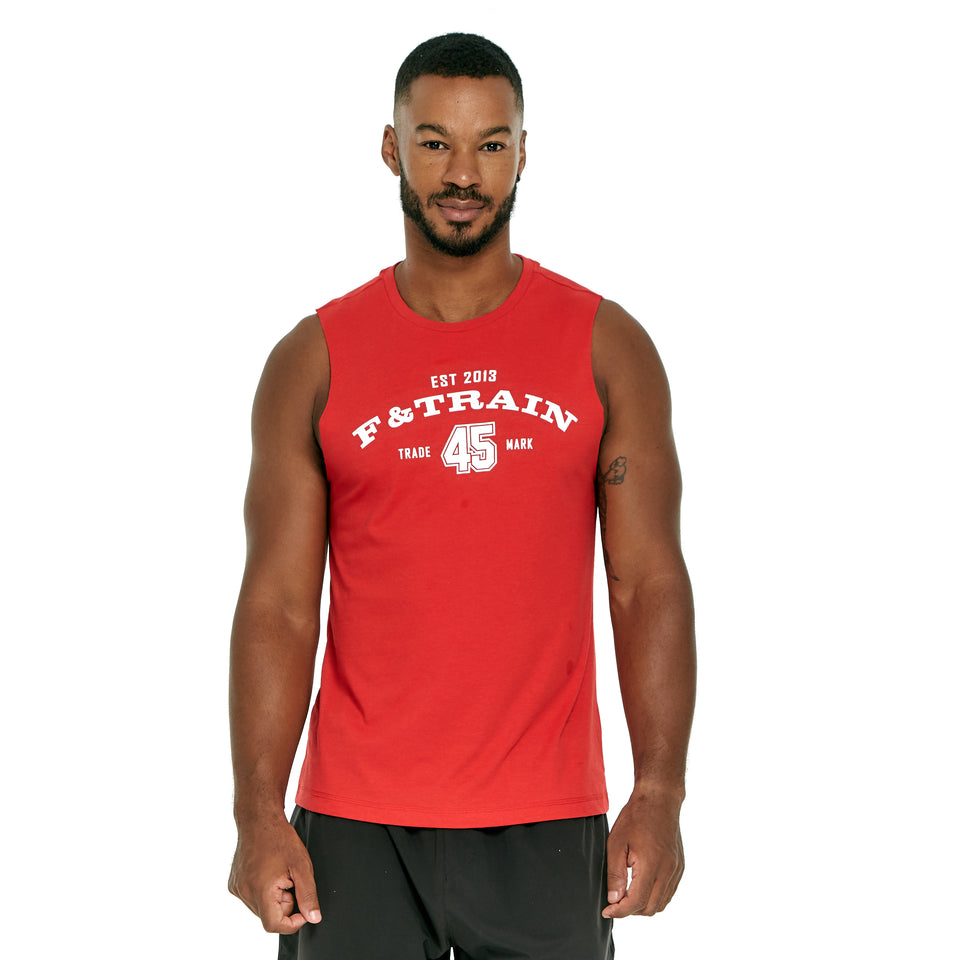 Mens F&Train Soft Q-Dry Tank