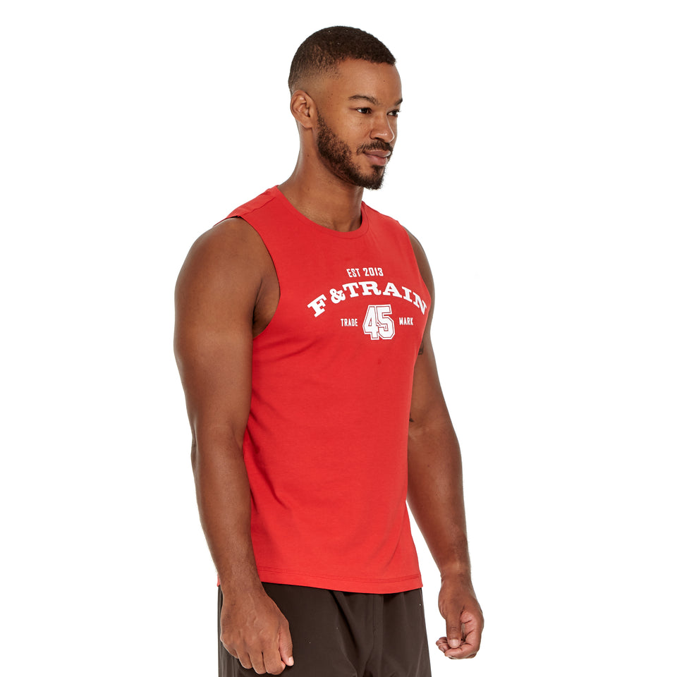 Mens F&Train Soft Q-Dry Tank