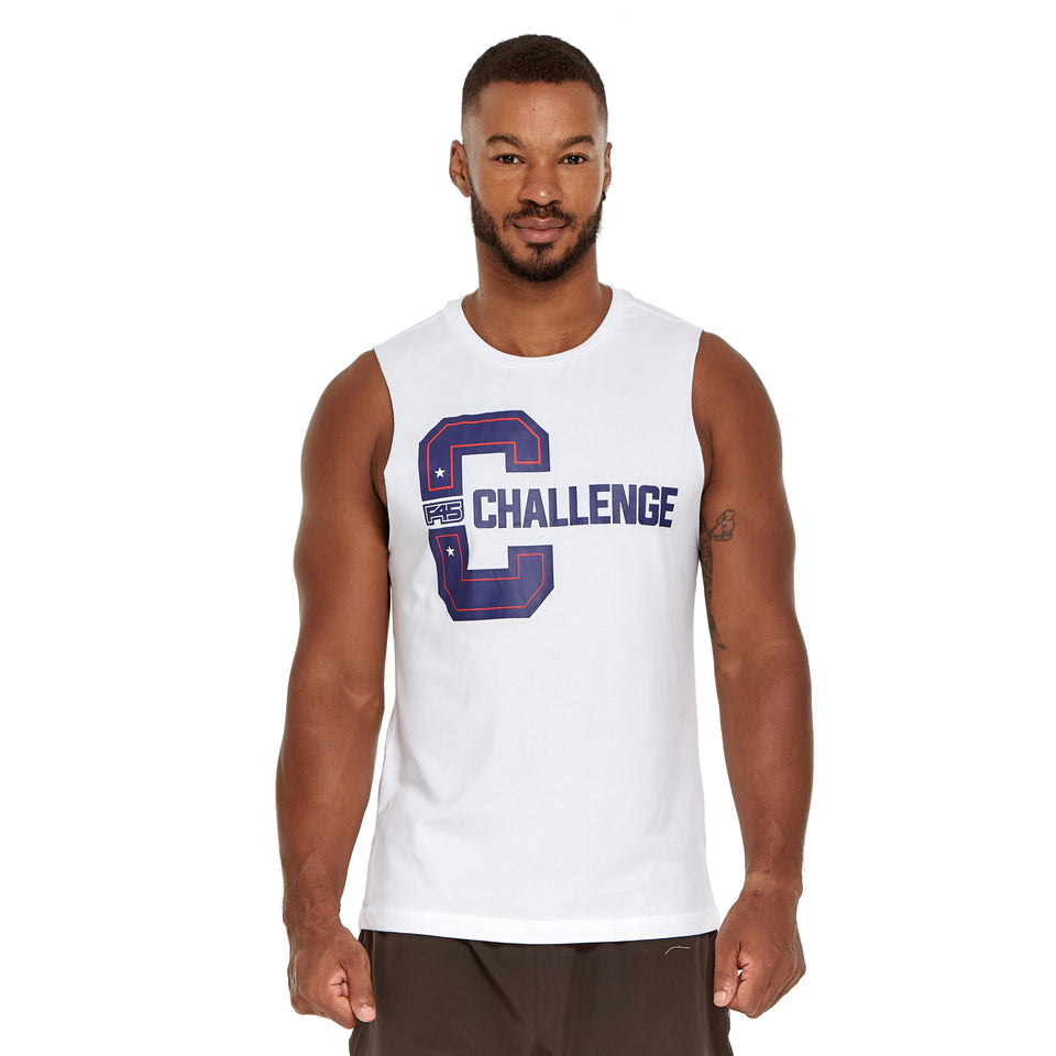 Mens Challenge Soft Q-Dry Tank