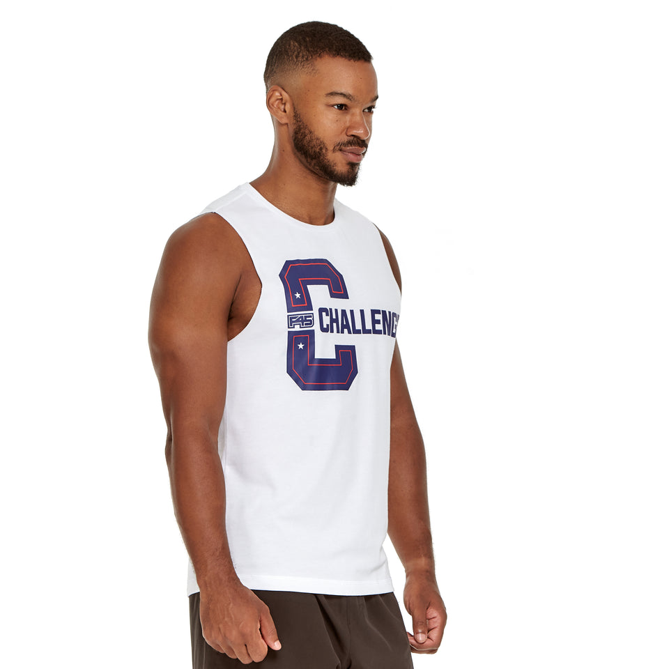 Mens Challenge Soft Q-Dry Tank