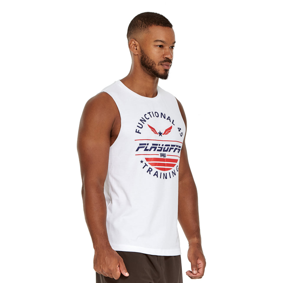 Mens Playoffs Soft Q-Dry Tank