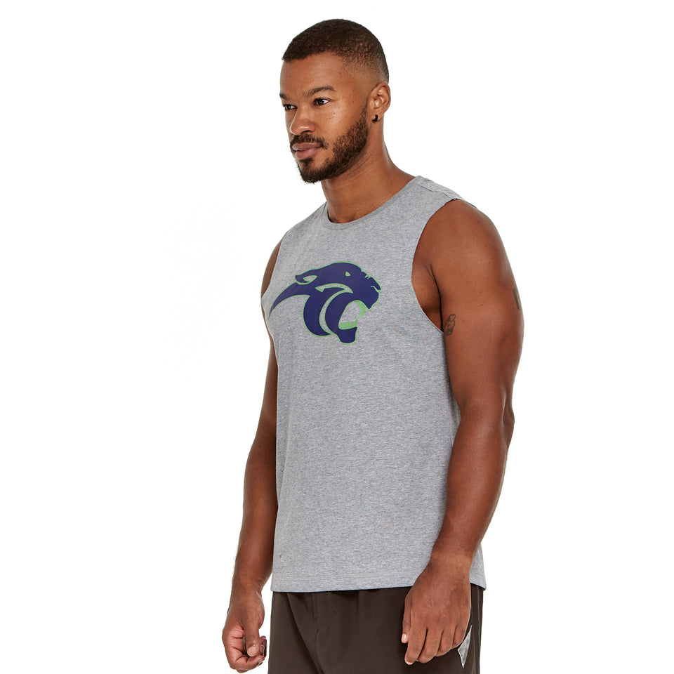 Mens Panthers Soft Q-Dry Tank