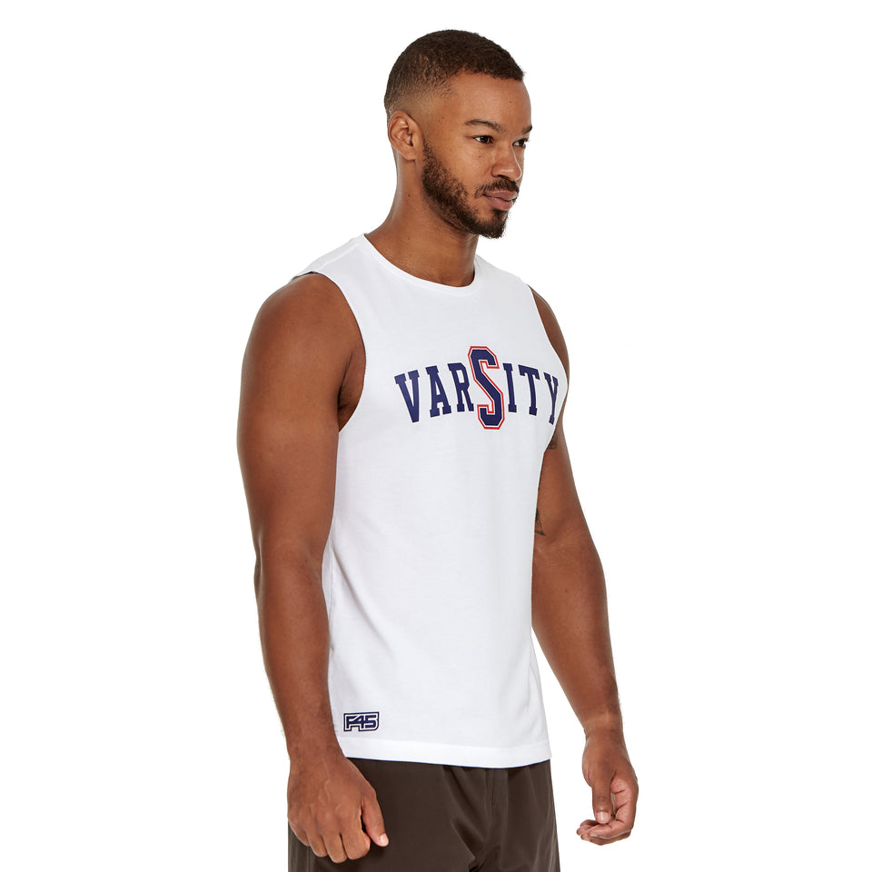 Mens Varsity Soft Q-Dry Tank