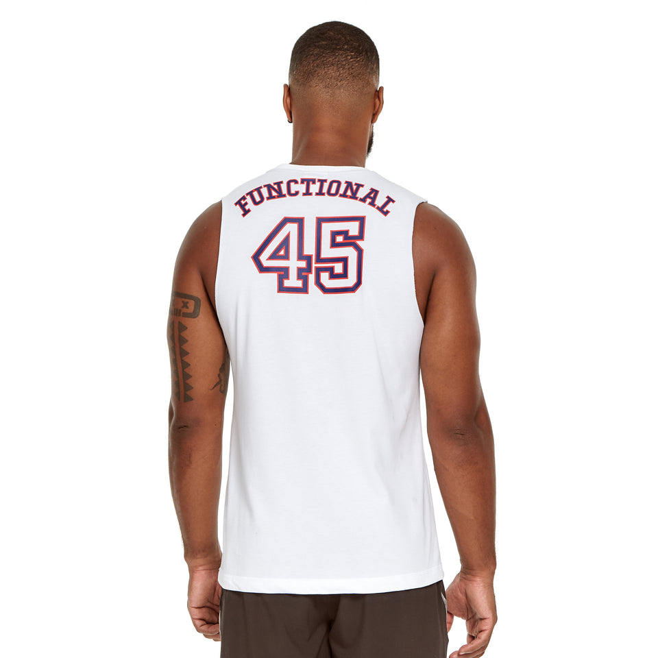 Mens Varsity Soft Q-Dry Tank