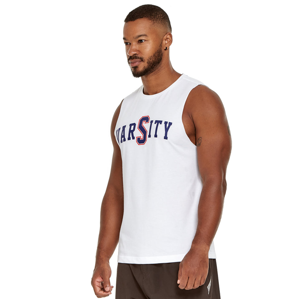 Mens Varsity Soft Q-Dry Tank