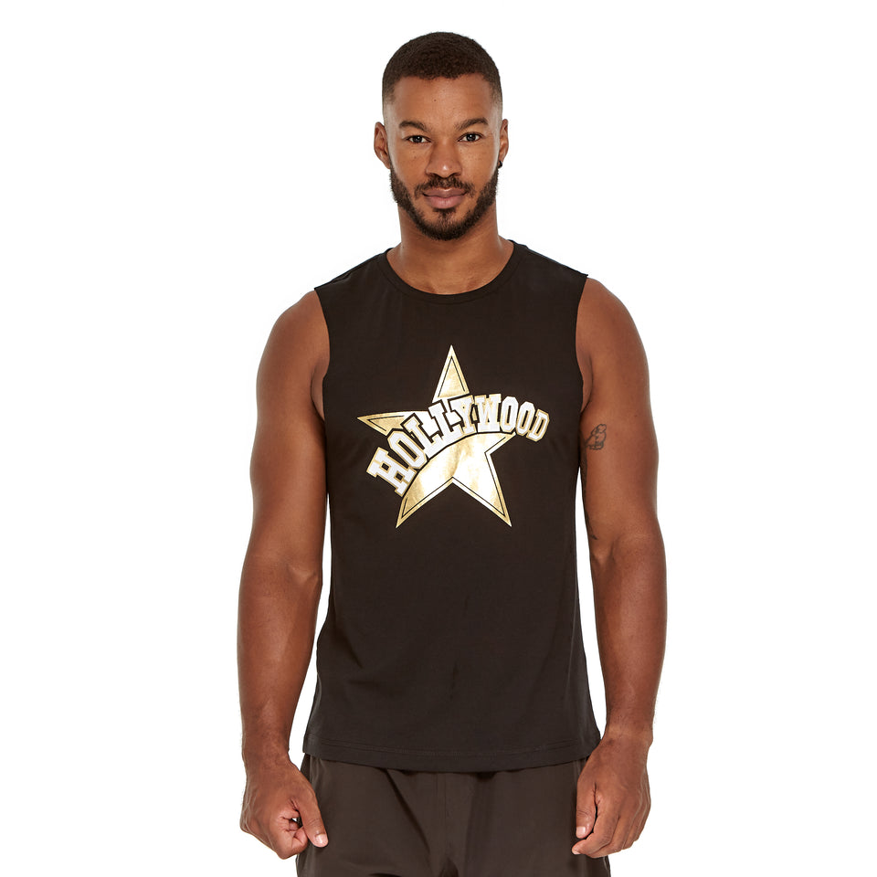 Mens Hollywood Soft Q-Dry Tank