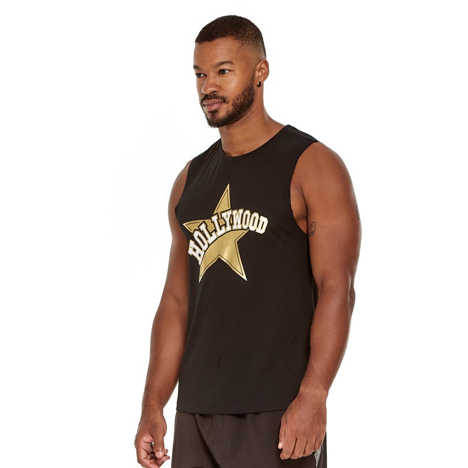 Mens Hollywood Soft Q-Dry Tank