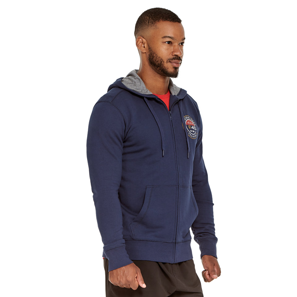 Mens Signet Lightweight Zip Hoodie