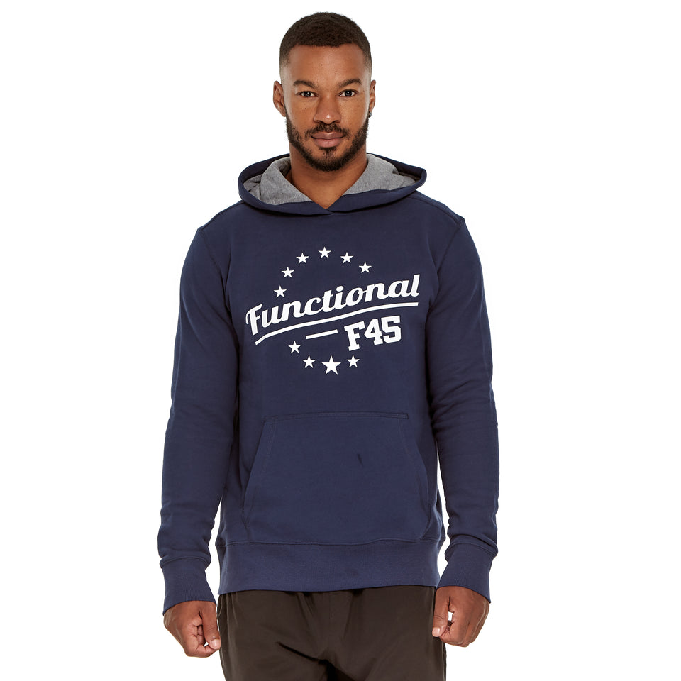 Mens Stars 45 Heavyweight Hoodie