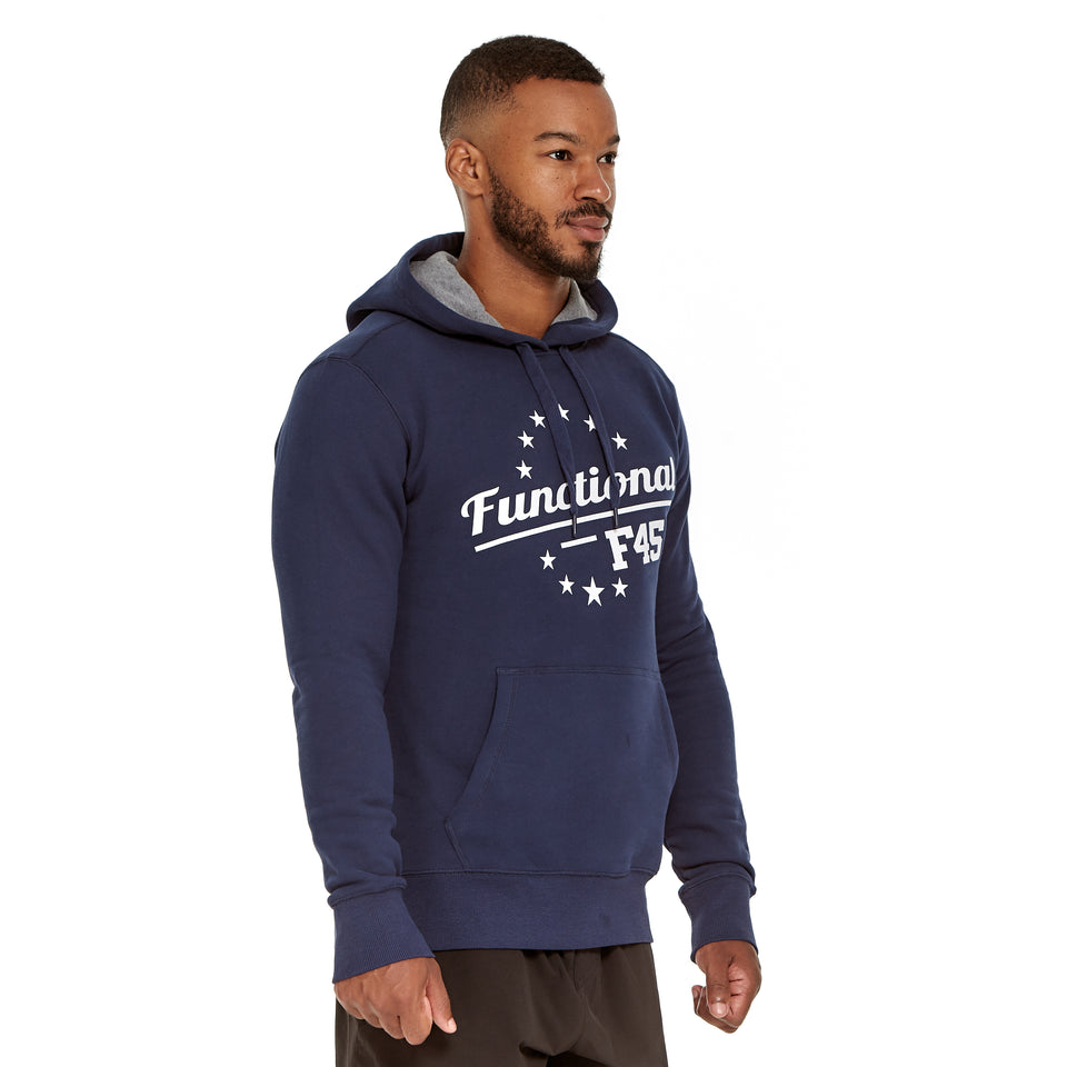 Mens Stars 45 Heavyweight Hoodie