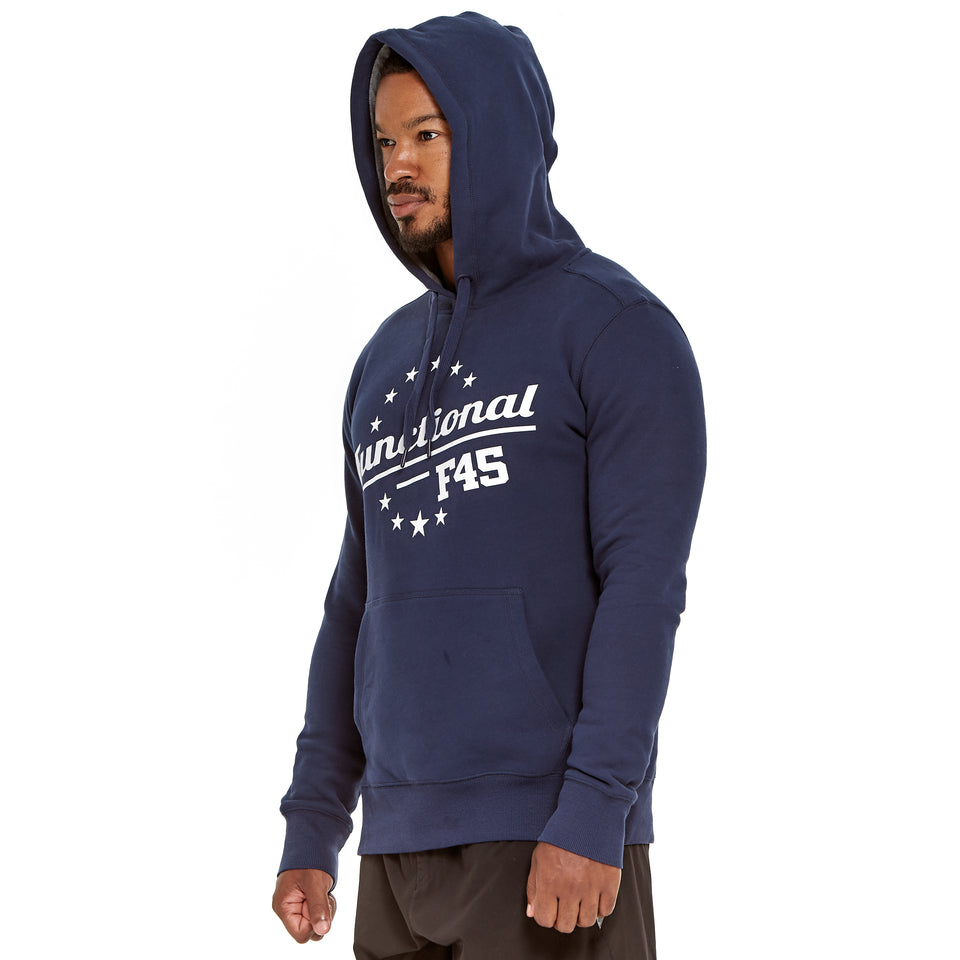 Mens Stars 45 Heavyweight Hoodie