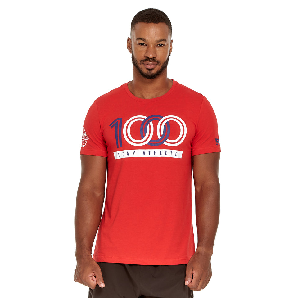 Mens Team 1000 Soft Q-Dry Tee