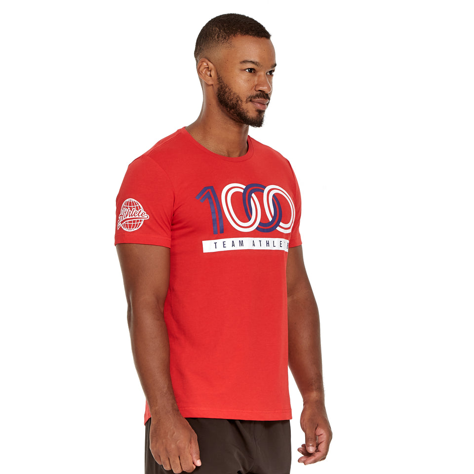 Mens Team 1000 Soft Q-Dry Tee