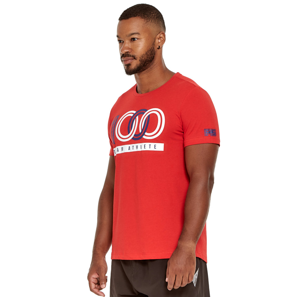 Mens Team 1000 Soft Q-Dry Tee