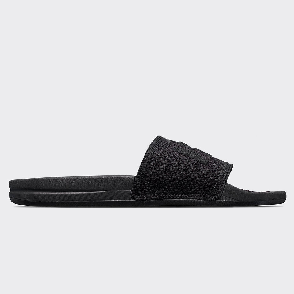 Mens Big Logo Slide - Black