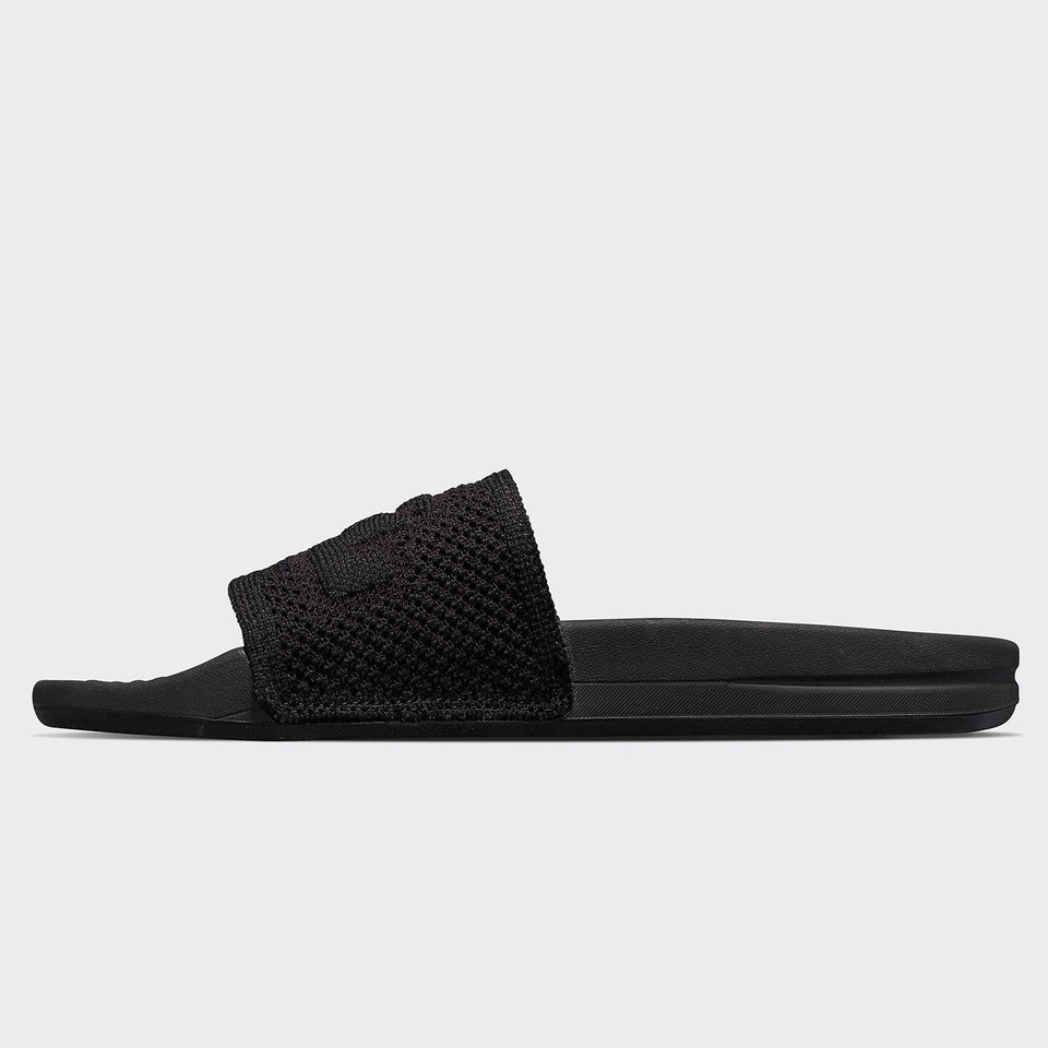 Womens Big Logo Slide - Black