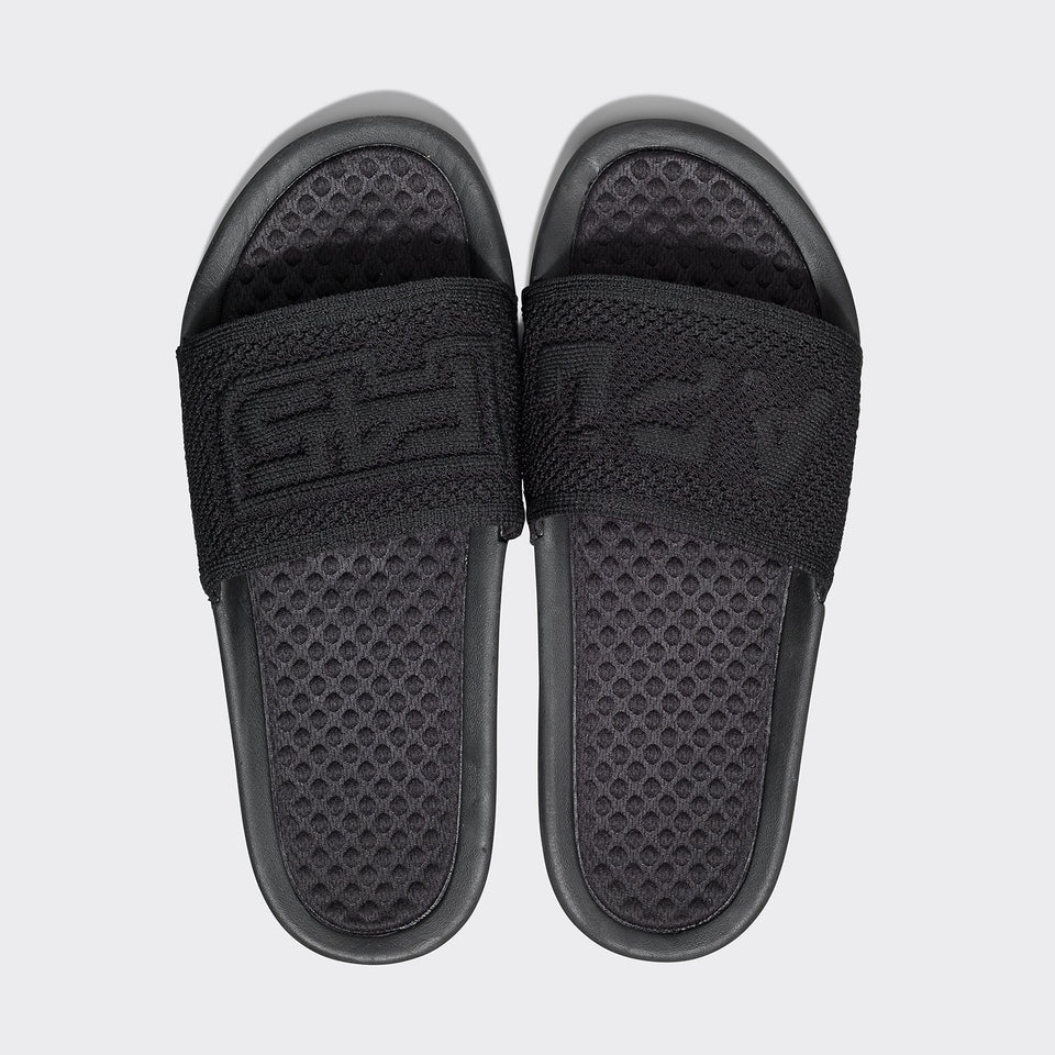 Mens Big Logo Slide - Black