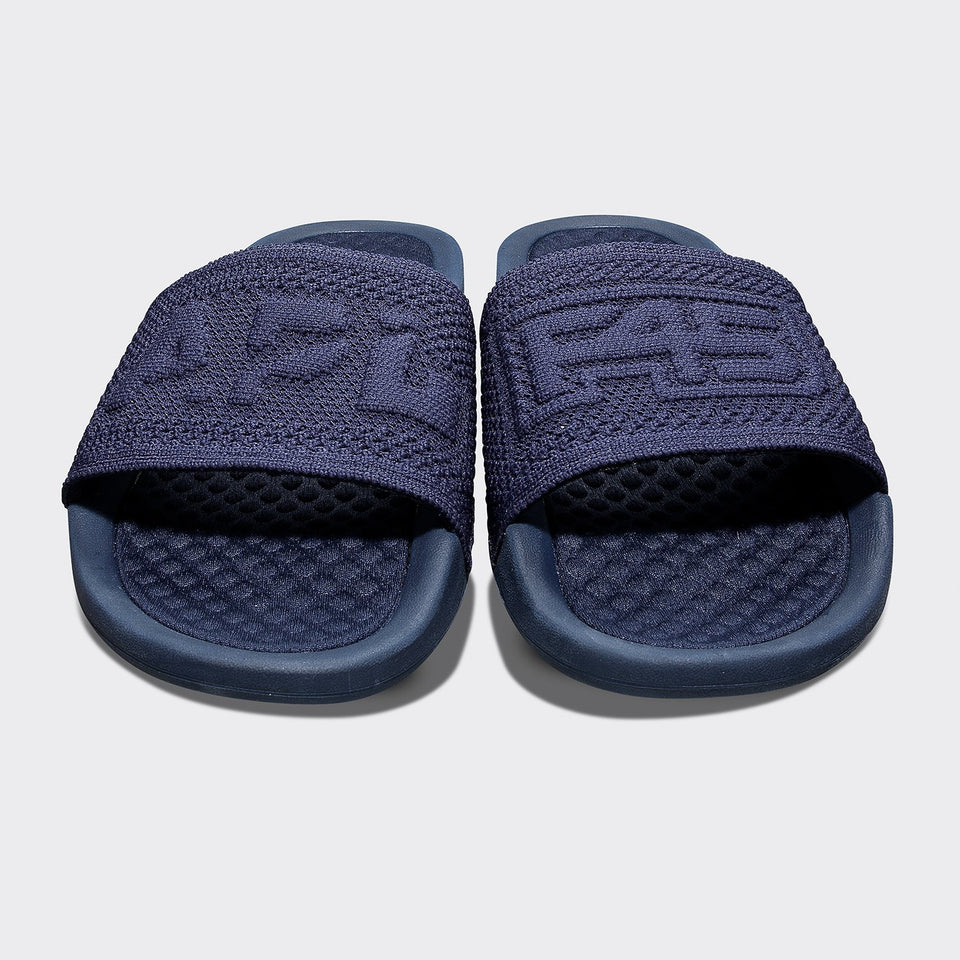 Womens Big Logo Slide - Navy